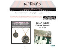 Tablet Screenshot of giftdistrict.com